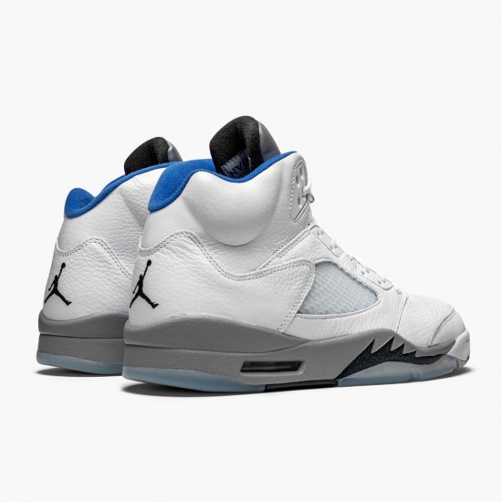 Jordan 5 Retro White Stealth Herre DD0587-140 Jordan sko Jordan 5 Retro White Stealth Herre DD0587-140 Jordan sko