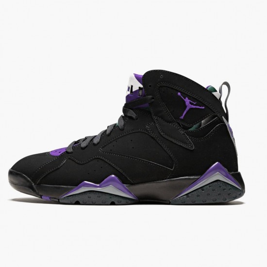 Jordan 7 Retro Ray Allen Black Fierce Purpler Dark Stee Herre 304775-053 Jordan sko Jordan 7 Retro Ray Allen Black Fierce Purpler Dark Stee Herre 304775-053 Jordan sko