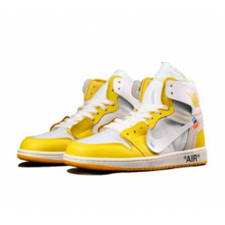 Jordans 1 High Canary Yel AQ0818 149 gul Jordan Sko