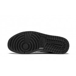 Jordans 1 High Black Smoke Grey BLACK 555088 035 sort Jordan Sko