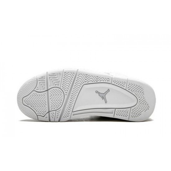Jordans 4 Pure Money WHITE 408452 100 hvid Jordan Sko Jordans 4 Pure Money WHITE 408452 100 hvid Jordan Sko