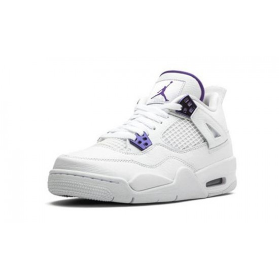 Jordans 4 Retro Metallic Purple WHITE 408452 115 hvid Jordan Sko Jordans 4 Retro Metallic Purple WHITE 408452 115 hvid Jordan Sko
