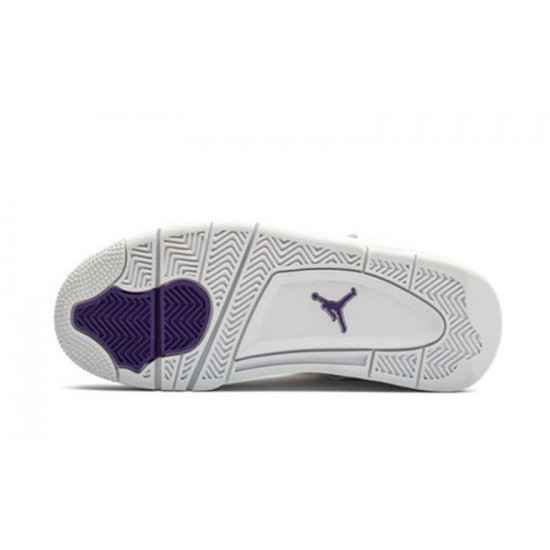 Jordans 4 Retro Metallic Purple WHITE 408452 115 hvid Jordan Sko Jordans 4 Retro Metallic Purple WHITE 408452 115 hvid Jordan Sko