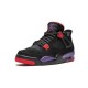 Jordans 4 Retro Raptors BLACK AQ3816 056 sort Jordan Sko Jordans 4 Retro Raptors BLACK AQ3816 056 sort Jordan Sko