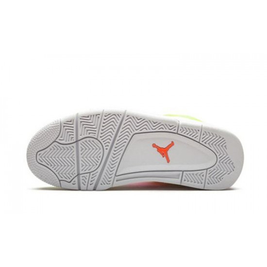 Jordans 4 Retro White Lemon Pink White CV7808 100 hvid Jordan Sko Jordans 4 Retro White Lemon Pink White CV7808 100 hvid Jordan Sko