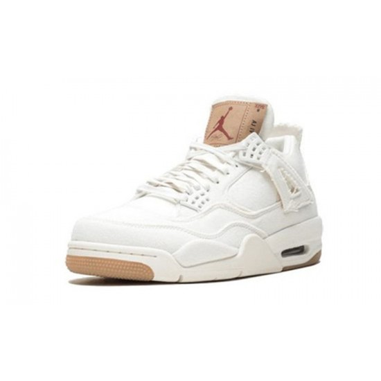 Jordans 4 s White WHITE AO2571 100 hvid Jordan Sko Jordans 4 s White WHITE AO2571 100 hvid Jordan Sko
